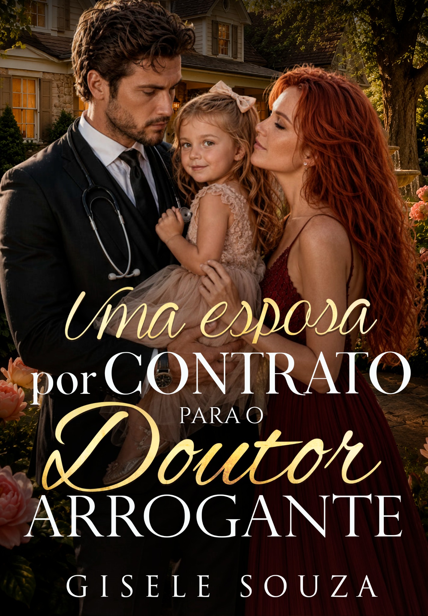 Capa do livro Uma Esposa por Contrato para o Doutor Arrogante