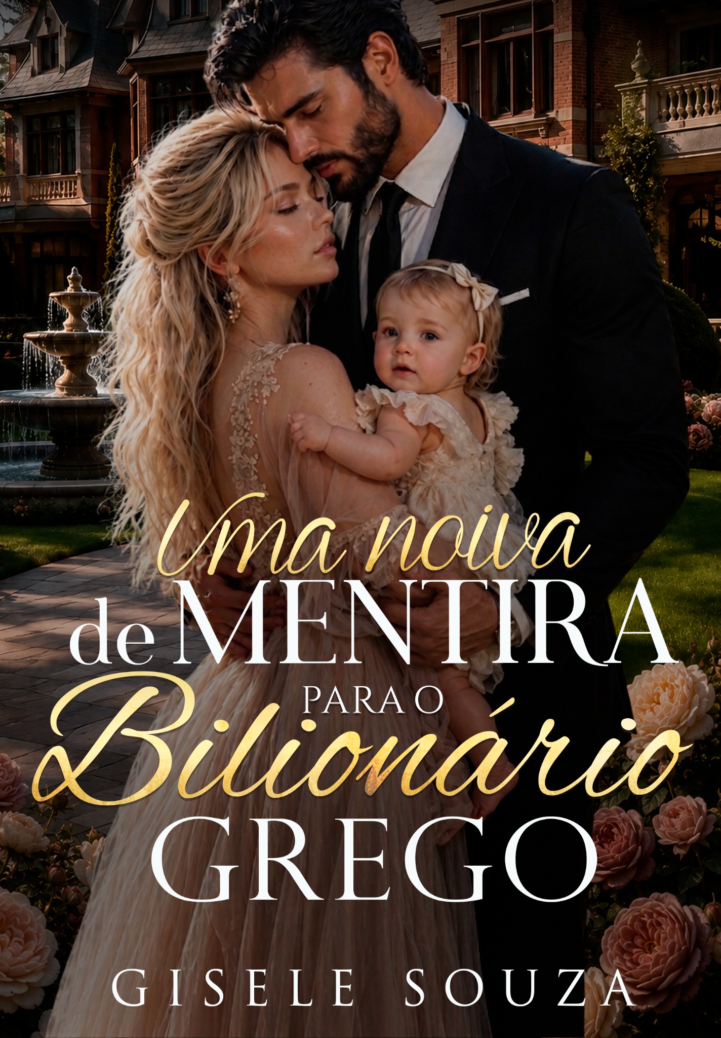 Capa do livro Uma Noiva de Mentira para o Bilionário Grego